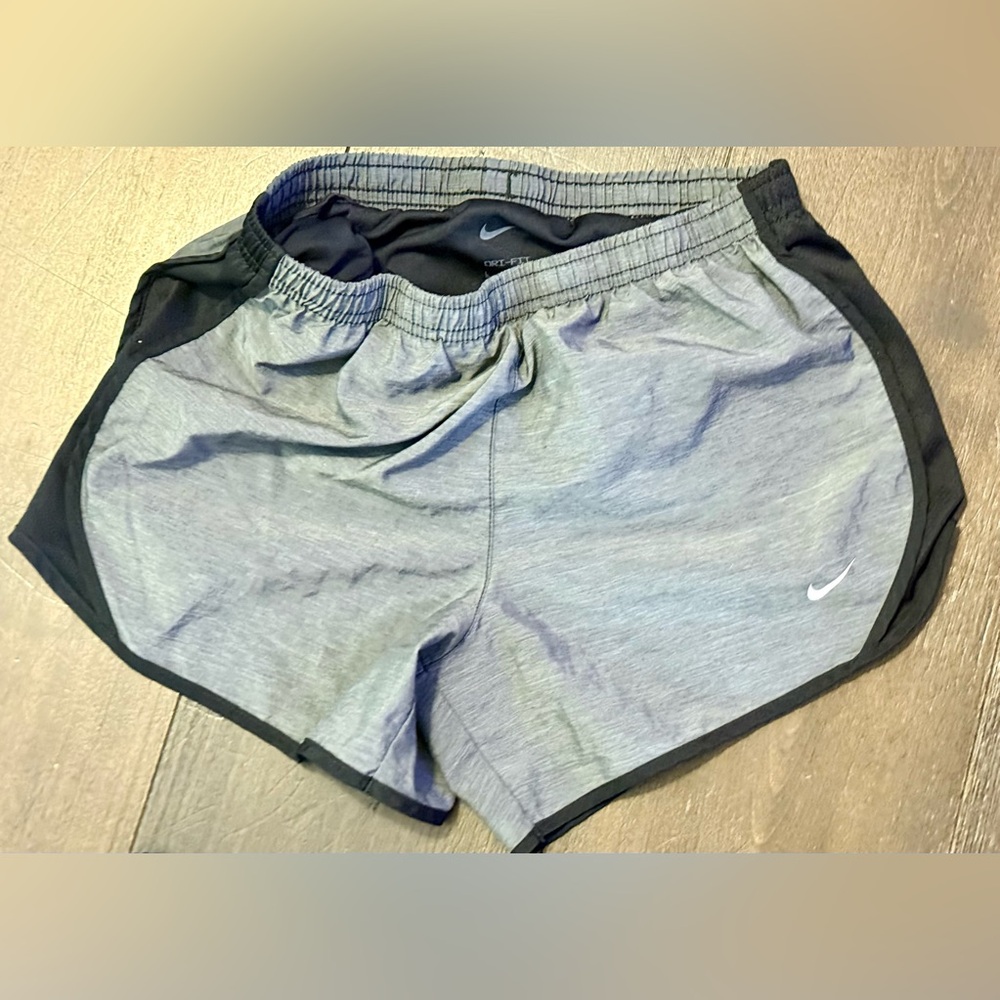 Nike Dri-FIT Black and Gray Shorts Large